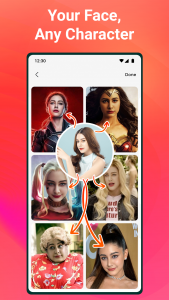 اسکرین شات 4 برنامه SwapAI: Face Swap Video, Photo