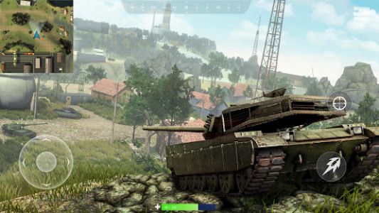 اسکرین شات بازی Tanks of War 7