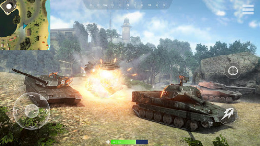 اسکرین شات بازی Tanks of War 2