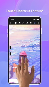 اسکرین شات 5 برنامه HiPaint -Sketch Draw Paint it!
