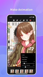 اسکرین شات 4 برنامه HiPaint -Sketch Draw Paint it!