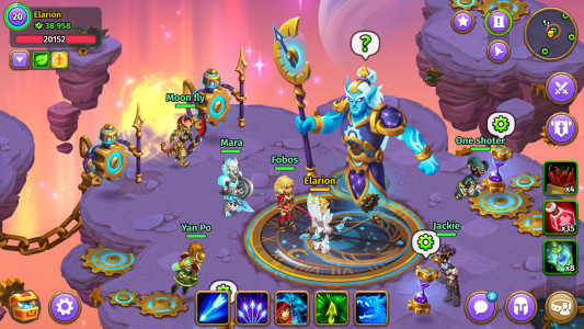 اسکرین شات 7 بازی Skylore－fantasy MMORPG