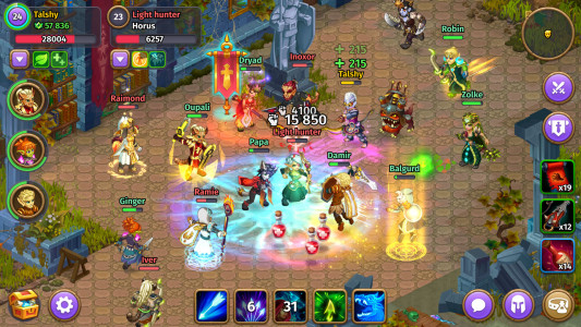 اسکرین شات 4 بازی Skylore－fantasy MMORPG