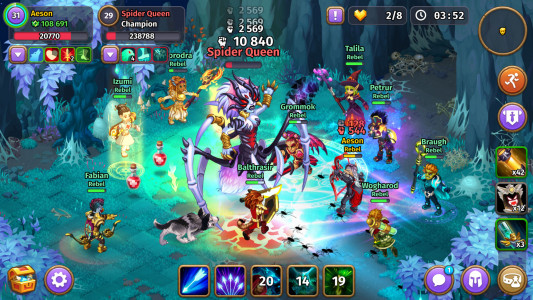 اسکرین شات 5 بازی Skylore－fantasy MMORPG