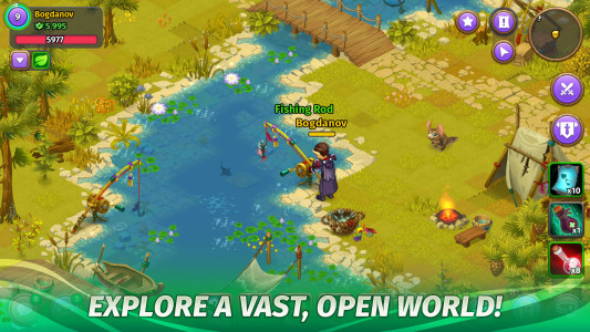 اسکرین شات 4 بازی Skylore－fantasy MMORPG