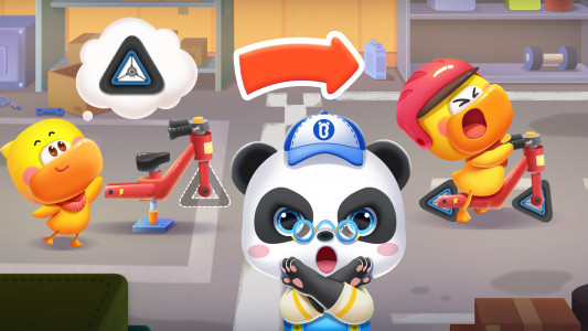اسکرین شات بازی Baby Panda's School Games 3