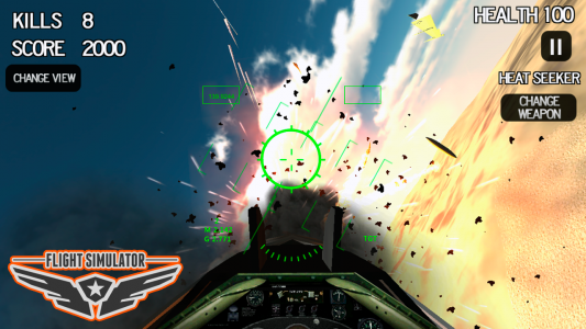 اسکرین شات بازی Battle Flight Simulator 2