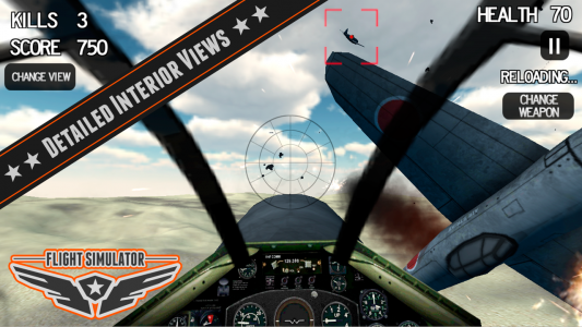 اسکرین شات بازی Battle Flight Simulator 4