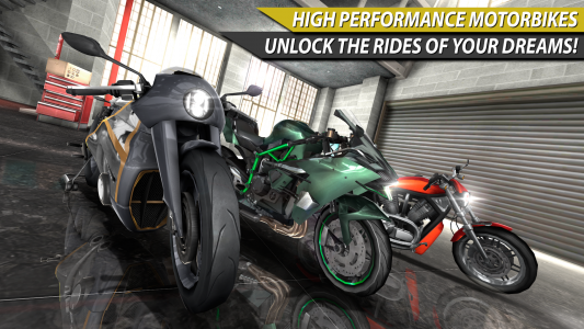 اسکرین شات بازی Moto Rider In Traffic 4