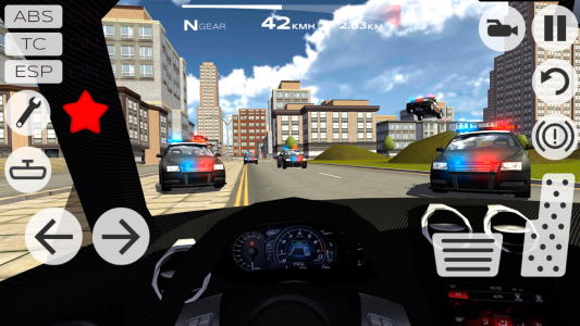 اسکرین شات بازی Extreme Car Driving Racing 3D 2