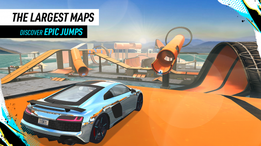 اسکرین شات بازی Car Stunt Races: Mega Ramps 3
