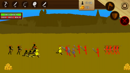 اسکرین شات بازی Stickman Age: Stick War Battle 5