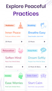 اسکرین شات 4 برنامه AI Mental Wellbeing - Relief