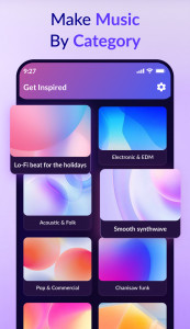 اسکرین شات 5 برنامه AI Music Generator from Text