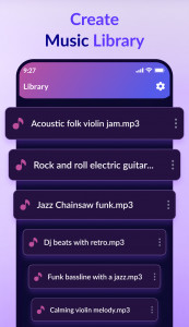 اسکرین شات 4 برنامه AI Music Generator from Text