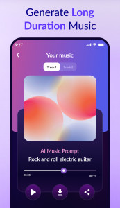 اسکرین شات 7 برنامه AI Music Generator from Text