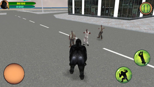 اسکرین شات بازی Real Gorilla vs Zombies - City 5