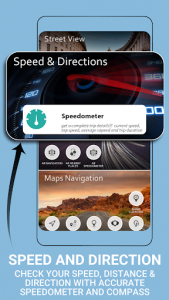 اسکرین شات برنامه AR GPS Navigation 2020 GPS Maps Driving Directions 4