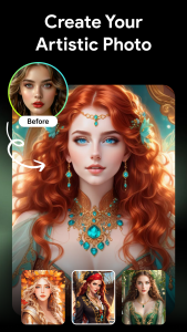 اسکرین شات 2 برنامه Art Lab: AI Image Generator
