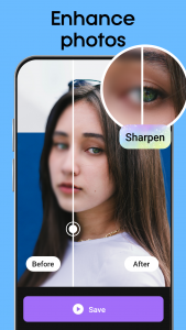 اسکرین شات برنامه AI Photo Enhancer Editor 2