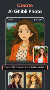 اسکرین شات برنامه PhotoArt, AI Ghibli Photo 1