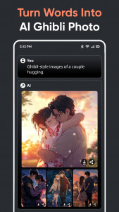 اسکرین شات برنامه PhotoArt, AI Ghibli Photo 3