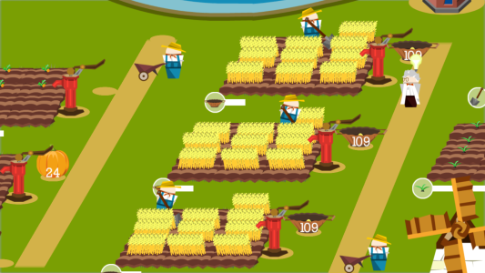 اسکرین شات 1 بازی Farm & Mine: Idle City Tycoon