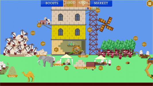 اسکرین شات بازی Idle Tower Builder: Miner City 1