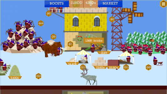 اسکرین شات بازی Idle Tower Builder: Miner City 2