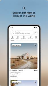 اسکرین شات برنامه Airbnb 1