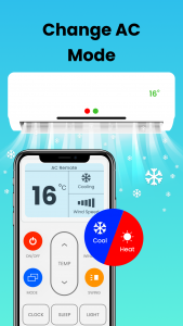 اسکرین شات 4 برنامه AC Remote Control For Android