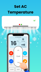اسکرین شات 6 برنامه AC Remote Control For Android