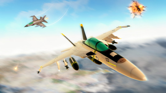 اسکرین شات بازی Aircraft Strike: Jet Fighter 1