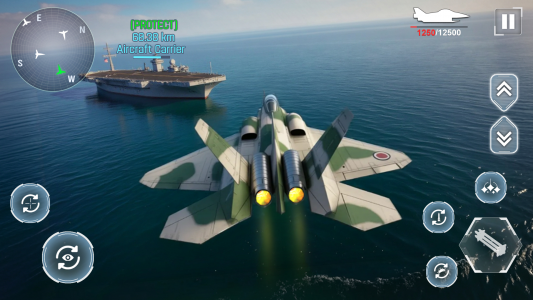 اسکرین شات 6 بازی Aircraft Strike: Jet Fighter