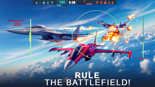 اسکرین شات 5 بازی Aircraft Strike: Jet Fighter