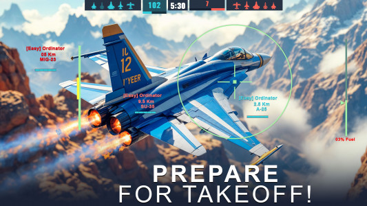 اسکرین شات 2 بازی Aircraft Strike: Jet Fighter