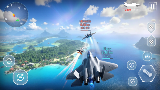 اسکرین شات 2 بازی Aircraft Strike: Jet Fighter