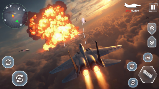 اسکرین شات 3 بازی Aircraft Strike: Jet Fighter