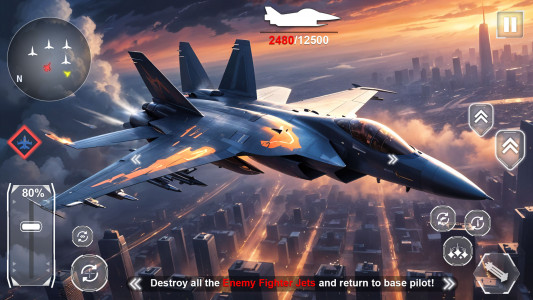 اسکرین شات 4 بازی Aircraft Strike: Jet Fighter