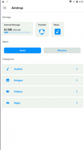 اسکرین شات برنامه Airdrop for Android Transfer 4