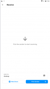 اسکرین شات برنامه Airdrop for Android Transfer 7