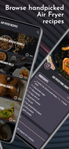 اسکرین شات 2 برنامه Air Fryer Recipes