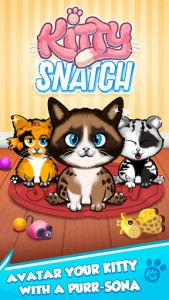 اسکرین شات بازی Kitty Snatch - Match 3 ft. Cats of Instagram game 2
