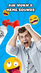 اسکرین شات 1 برنامه Air Horn: Funny Prank Sounds