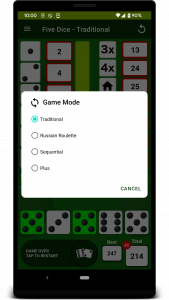 اسکرین شات 4 بازی Five Dice