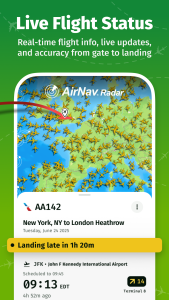اسکرین شات 2 برنامه AirNav Radar – Flight Tracker