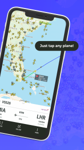 اسکرین شات برنامه RadarBox · Live Flight Tracker 2