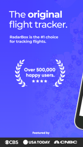اسکرین شات برنامه RadarBox · Live Flight Tracker 1