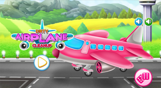 اسکرین شات بازی Dirty Airplane Cleanup & Fixing Games 1