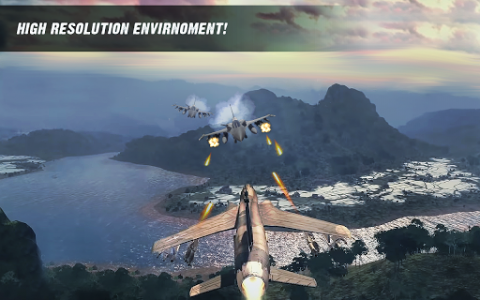 اسکرین شات بازی Air War Combat Dogfight airplane sky shooting game 3